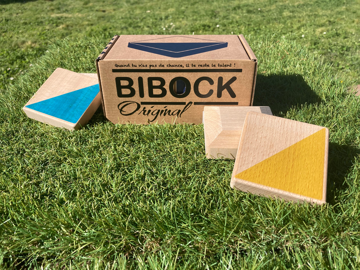 BIBOCK ORIGINAL 🌞💎 Jaune & Cyan