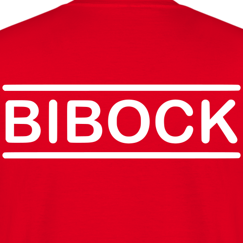 T-shirt Rouge Bibock®
